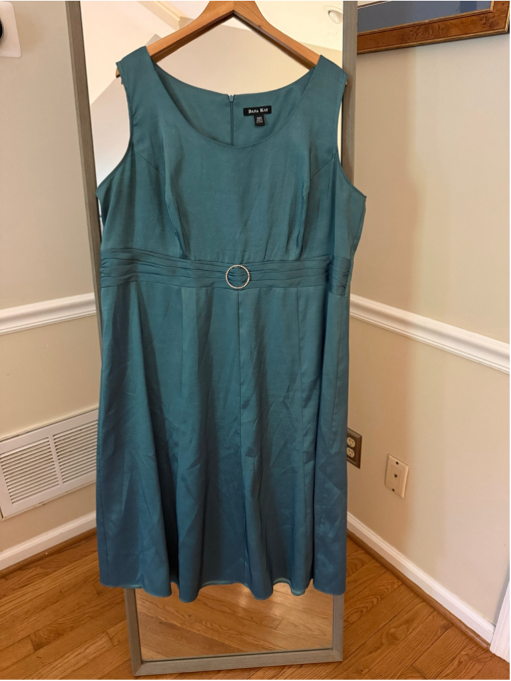 Women's DANA KAY Teal Midi Dress Size 20W
